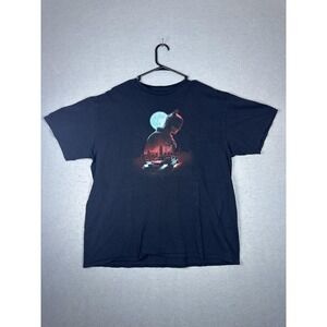 Batman Shirt‎ Mens XL Black DC Comics The Batman Movie Car Gotham Graphic Tee